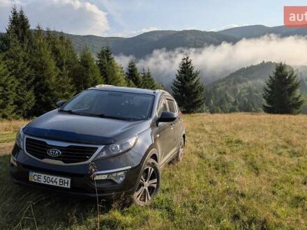Черный Киа Sportage, объемом двигателя 2 л и пробегом 150 тыс. км за 11500 $, фото 1 на Automoto.ua
