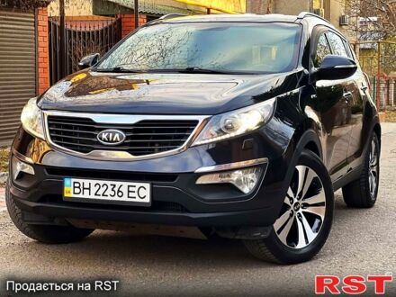 Черный Киа Sportage, объемом двигателя 2 л и пробегом 156 тыс. км за 13700 $, фото 1 на Automoto.ua