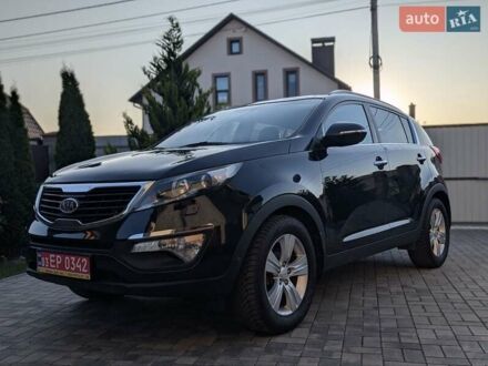Черный Киа Sportage, объемом двигателя 1.7 л и пробегом 150 тыс. км за 12500 $, фото 1 на Automoto.ua