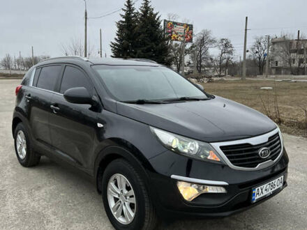 Черный Киа Sportage, объемом двигателя 2 л и пробегом 148 тыс. км за 12600 $, фото 1 на Automoto.ua