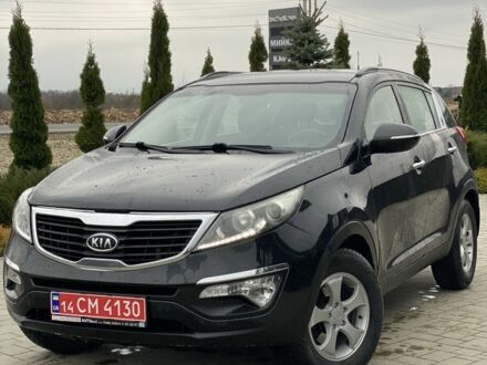 Черный Киа Sportage, объемом двигателя 2 л и пробегом 265 тыс. км за 10900 $, фото 1 на Automoto.ua
