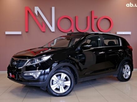 Черный Киа Sportage, объемом двигателя 2 л и пробегом 185 тыс. км за 12900 $, фото 1 на Automoto.ua