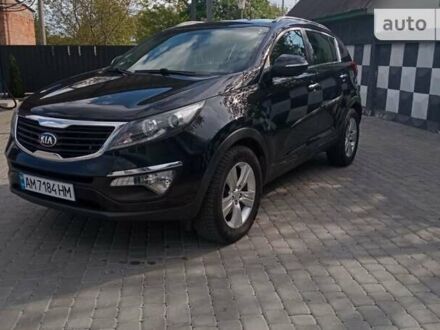 Черный Киа Sportage, объемом двигателя 1.69 л и пробегом 227 тыс. км за 12500 $, фото 1 на Automoto.ua