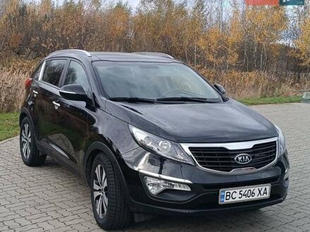 Черный Киа Sportage, объемом двигателя 1.7 л и пробегом 167 тыс. км за 12800 $, фото 1 на Automoto.ua
