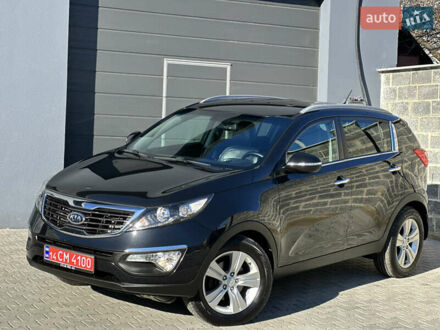 Черный Киа Sportage, объемом двигателя 1.7 л и пробегом 206 тыс. км за 12100 $, фото 1 на Automoto.ua