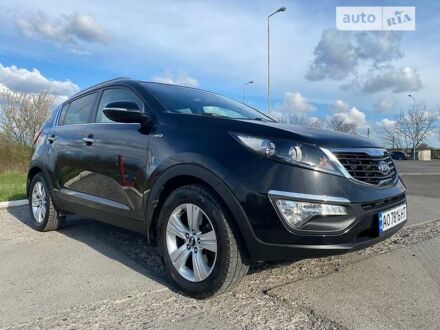 Черный Киа Sportage, объемом двигателя 2 л и пробегом 194 тыс. км за 12690 $, фото 1 на Automoto.ua