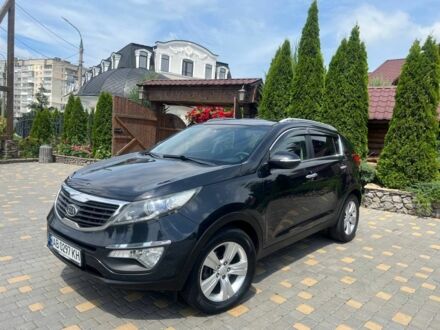 Чорний Кіа Sportage, об'ємом двигуна 1.7 л та пробігом 218 тис. км за 12800 $, фото 1 на Automoto.ua