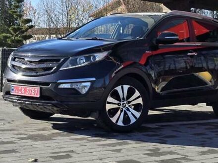 Черный Киа Sportage, объемом двигателя 2 л и пробегом 244 тыс. км за 13200 $, фото 1 на Automoto.ua