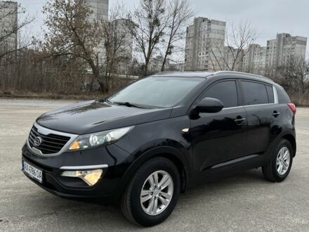 Черный Киа Sportage, объемом двигателя 2 л и пробегом 147 тыс. км за 12600 $, фото 1 на Automoto.ua