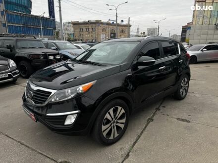 Черный Киа Sportage, объемом двигателя 2.4 л и пробегом 173 тыс. км за 12990 $, фото 1 на Automoto.ua