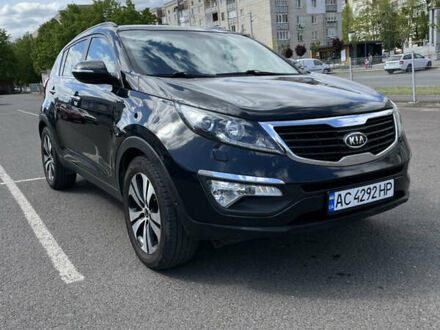 Кіа Sportage 2012 у Ковель на Automoto.ua Чорний Кіа Sportage, об'ємом двигуна 2 л та пробігом 163 тис. км за 14500 $, фото 1 на Automoto.ua