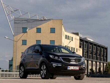 Черный Киа Sportage, объемом двигателя 2 л и пробегом 96 тыс. км за 9000 $, фото 1 на Automoto.ua