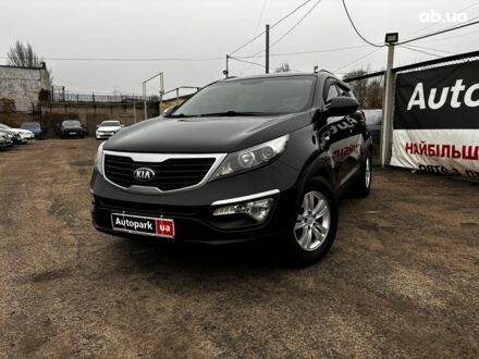 Черный Киа Sportage, объемом двигателя 1.7 л и пробегом 165 тыс. км за 13490 $, фото 1 на Automoto.ua