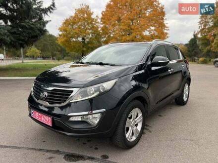 Чорний Кіа Sportage, об'ємом двигуна 1.7 л та пробігом 170 тис. км за 12490 $, фото 1 на Automoto.ua