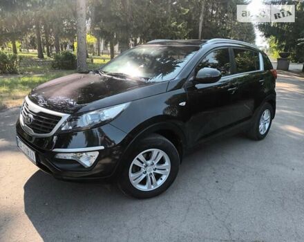 Черный Киа Sportage, объемом двигателя 1.69 л и пробегом 199 тыс. км за 11600 $, фото 1 на Automoto.ua