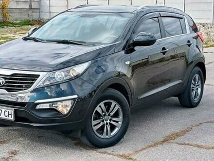 Черный Киа Sportage, объемом двигателя 1.7 л и пробегом 130 тыс. км за 13600 $, фото 1 на Automoto.ua
