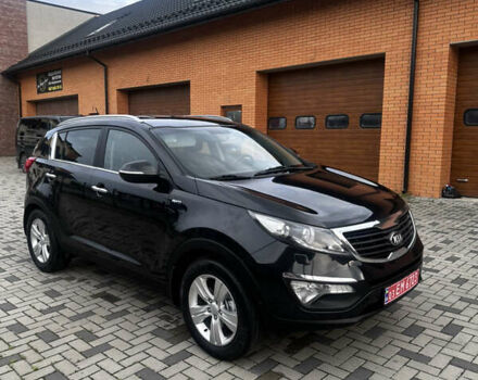 Черный Киа Sportage, объемом двигателя 2 л и пробегом 223 тыс. км за 13650 $, фото 1 на Automoto.ua