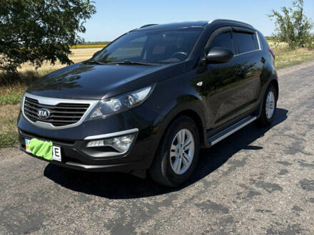 Черный Киа Sportage, объемом двигателя 1.69 л и пробегом 213 тыс. км за 13000 $, фото 1 на Automoto.ua