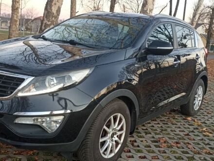 Чорний Кіа Sportage, об'ємом двигуна 2 л та пробігом 256 тис. км за 13350 $, фото 1 на Automoto.ua