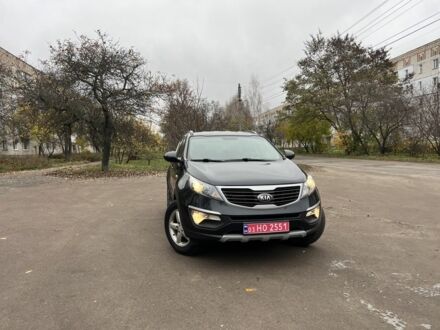 Черный Киа Sportage, объемом двигателя 1.6 л и пробегом 185 тыс. км за 11700 $, фото 1 на Automoto.ua
