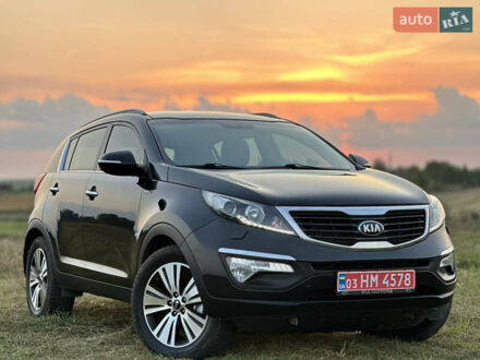 Чорний Кіа Sportage, об'ємом двигуна 2 л та пробігом 237 тис. км за 14699 $, фото 1 на Automoto.ua