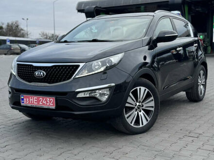 Чорний Кіа Sportage, об'ємом двигуна 2 л та пробігом 187 тис. км за 17499 $, фото 1 на Automoto.ua