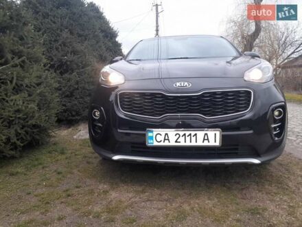 Черный Киа Sportage, объемом двигателя 2 л и пробегом 158 тыс. км за 16200 $, фото 1 на Automoto.ua