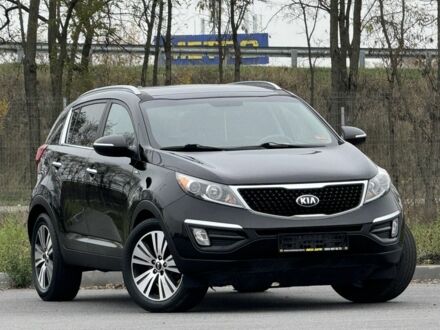 Черный Киа Sportage, объемом двигателя 2.4 л и пробегом 180 тыс. км за 309 $, фото 1 на Automoto.ua