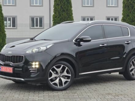 Черный Киа Sportage, объемом двигателя 2 л и пробегом 197 тыс. км за 18400 $, фото 1 на Automoto.ua