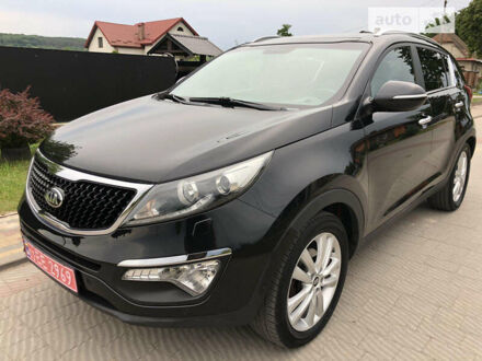 Чорний Кіа Sportage, об'ємом двигуна 2 л та пробігом 138 тис. км за 16500 $, фото 1 на Automoto.ua