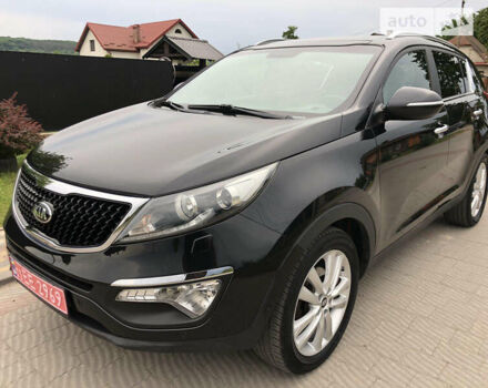 Черный Киа Sportage, объемом двигателя 2 л и пробегом 138 тыс. км за 16500 $, фото 1 на Automoto.ua