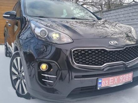 Черный Киа Sportage, объемом двигателя 2 л и пробегом 218 тыс. км за 18999 $, фото 1 на Automoto.ua