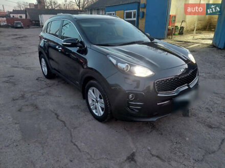 Чорний Кіа Sportage, об'ємом двигуна 2 л та пробігом 83 тис. км за 22000 $, фото 1 на Automoto.ua