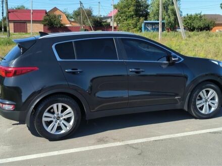 Черный Киа Sportage, объемом двигателя 2 л и пробегом 200 тыс. км за 16800 $, фото 1 на Automoto.ua