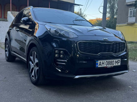 Черный Киа Sportage, объемом двигателя 2 л и пробегом 84 тыс. км за 19500 $, фото 1 на Automoto.ua