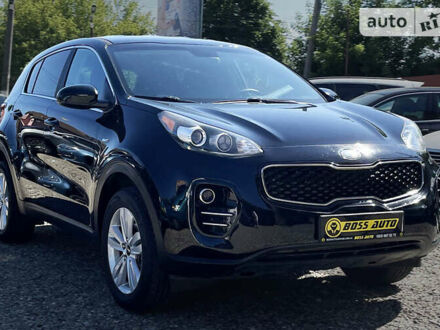 Чорний Кіа Sportage, об'ємом двигуна 2.4 л та пробігом 64 тис. км за 18600 $, фото 1 на Automoto.ua