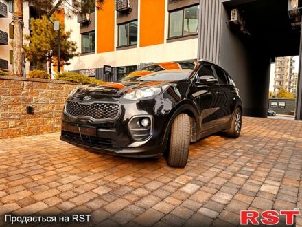 Черный Киа Sportage, объемом двигателя 1.7 л и пробегом 180 тыс. км за 17000 $, фото 1 на Automoto.ua
