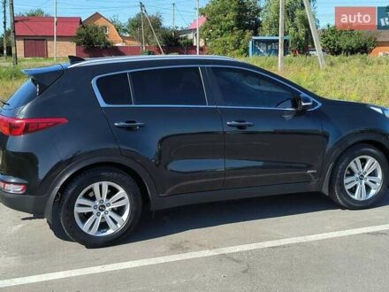 Черный Киа Sportage, объемом двигателя 2 л и пробегом 200 тыс. км за 16800 $, фото 1 на Automoto.ua