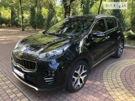 Черный Киа Sportage, объемом двигателя 2 л и пробегом 160 тыс. км за 23172 $, фото 1 на Automoto.ua