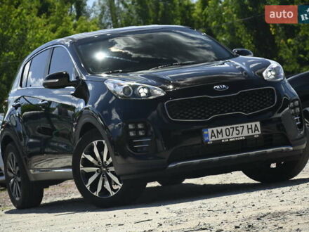 Киа Sportage 2016 в Бердичеве на Automoto.ua Черный Киа Sportage, объемом двигателя 1.69 л и пробегом 198 тыс. км за 17700 $, фото 1 на Automoto.ua