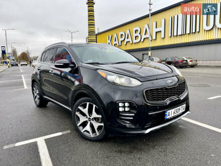 Черный Киа Sportage, объемом двигателя 2 л и пробегом 165 тыс. км за 15500 $, фото 1 на Automoto.ua