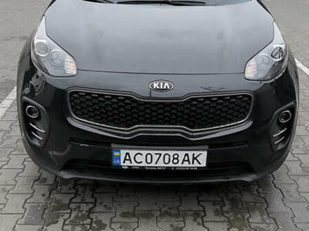 Черный Киа Sportage, объемом двигателя 1.7 л и пробегом 160 тыс. км за 16100 $, фото 1 на Automoto.ua