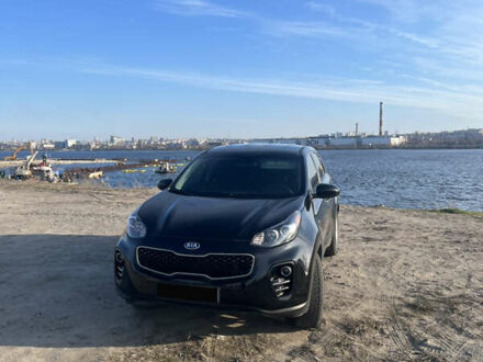 Черный Киа Sportage, объемом двигателя 2.4 л и пробегом 125 тыс. км за 14000 $, фото 1 на Automoto.ua