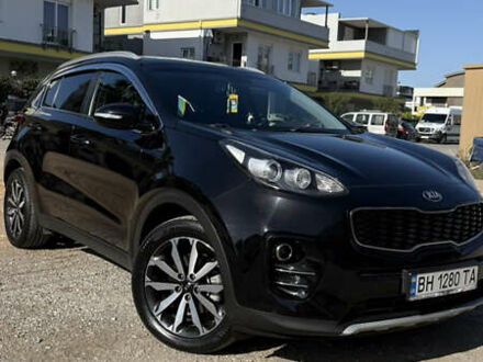 Черный Киа Sportage, объемом двигателя 2 л и пробегом 170 тыс. км за 18500 $, фото 1 на Automoto.ua