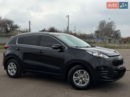 Черный Киа Sportage, объемом двигателя 2 л и пробегом 93 тыс. км за 15200 $, фото 1 на Automoto.ua