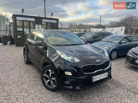 Черный Киа Sportage, объемом двигателя 1.6 л и пробегом 98 тыс. км за 14999 $, фото 1 на Automoto.ua