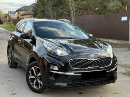 Чорний Кіа Sportage, об'ємом двигуна 2 л та пробігом 72 тис. км за 11500 $, фото 1 на Automoto.ua