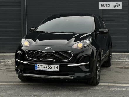 Черный Киа Sportage, объемом двигателя 1.6 л и пробегом 102 тыс. км за 21900 $, фото 1 на Automoto.ua