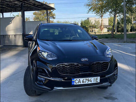 Черный Киа Sportage, объемом двигателя 2 л и пробегом 45 тыс. км за 15500 $, фото 1 на Automoto.ua