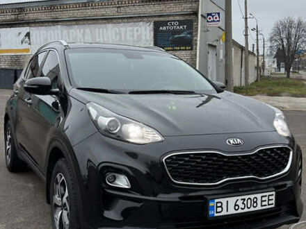 Черный Киа Sportage, объемом двигателя 1.59 л и пробегом 82 тыс. км за 18900 $, фото 1 на Automoto.ua